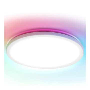 Aigostar - LED RGBW Stmievateľné stropné svietidlo MESH LED/36W/230V 3000-6500K biela + diaľkové ovládanie