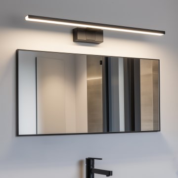 Aigostar - LED zrkadlové osvetlenie do kúpeľne LED/12W/230V 4000K 60 cm IP44 čierne
