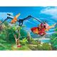 Playmobil - Detská stavebnica vrtuľník s Pterodaktylom 39 ks