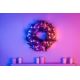 Twinkly - LED RGB Stmievateľný vánoční věnec PRE-LIT WREATH 50xLED pr. 61cm Wi-Fi