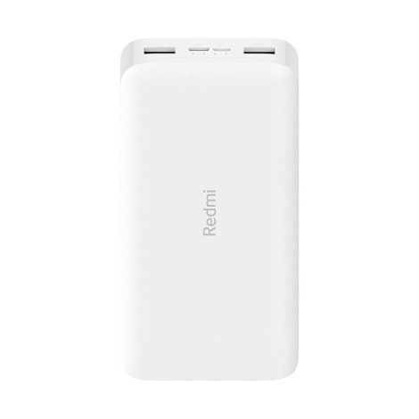 Xiaomi 20000 mAh Redmi 18W Fast Charge Power Bank White