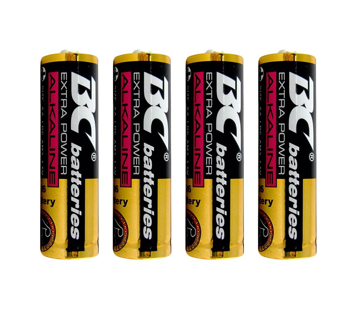  4 ks Alkalická batéria EXTRA POWER AA 1,5V 