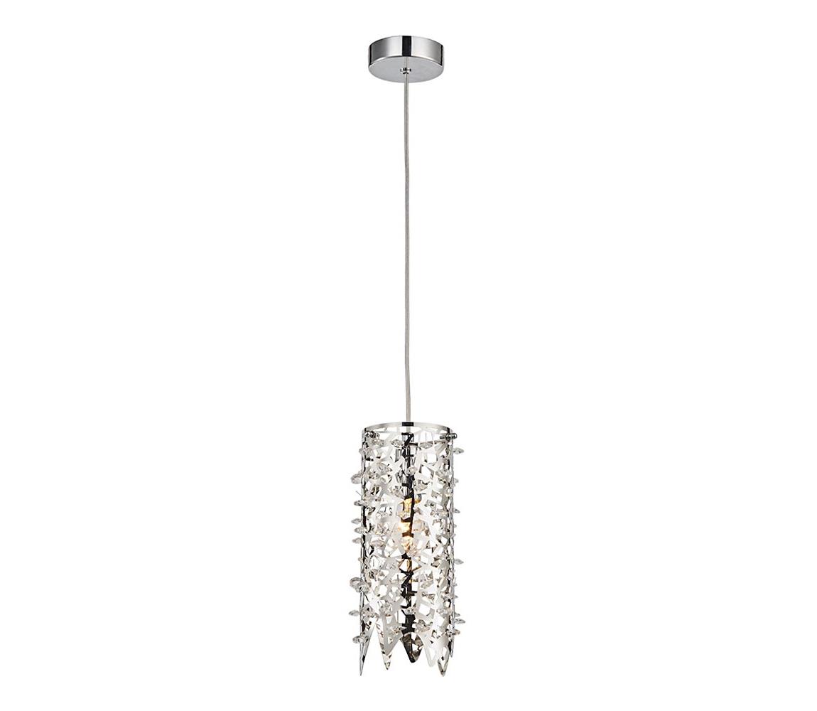 Obrázok Luxera Luxera 64365 - Krištáľový luster na lanku VITRA 1xE14/40W/230V 64365