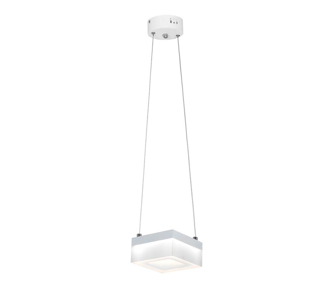 Obrázok Milagro LED Luster na lanku CUBO LED/12W/230V štvorec MI0116