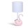 Aigostar - Detská lampička 1xE14/40W/230V labuť ružová