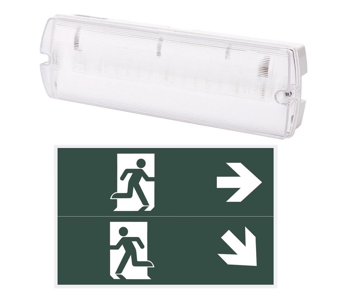  B.V.  - LED Núdzové svietidlo EMERGENCY LED/4W/230V IP65 6500K 600mAh 