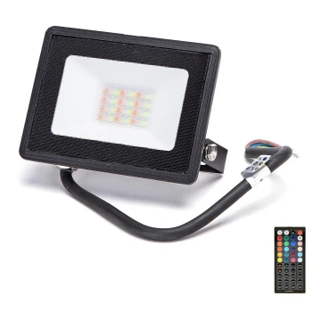 Aigostar - LED RGB Reflektor LED/20W/230V IP65 + diaľkové ovládanie