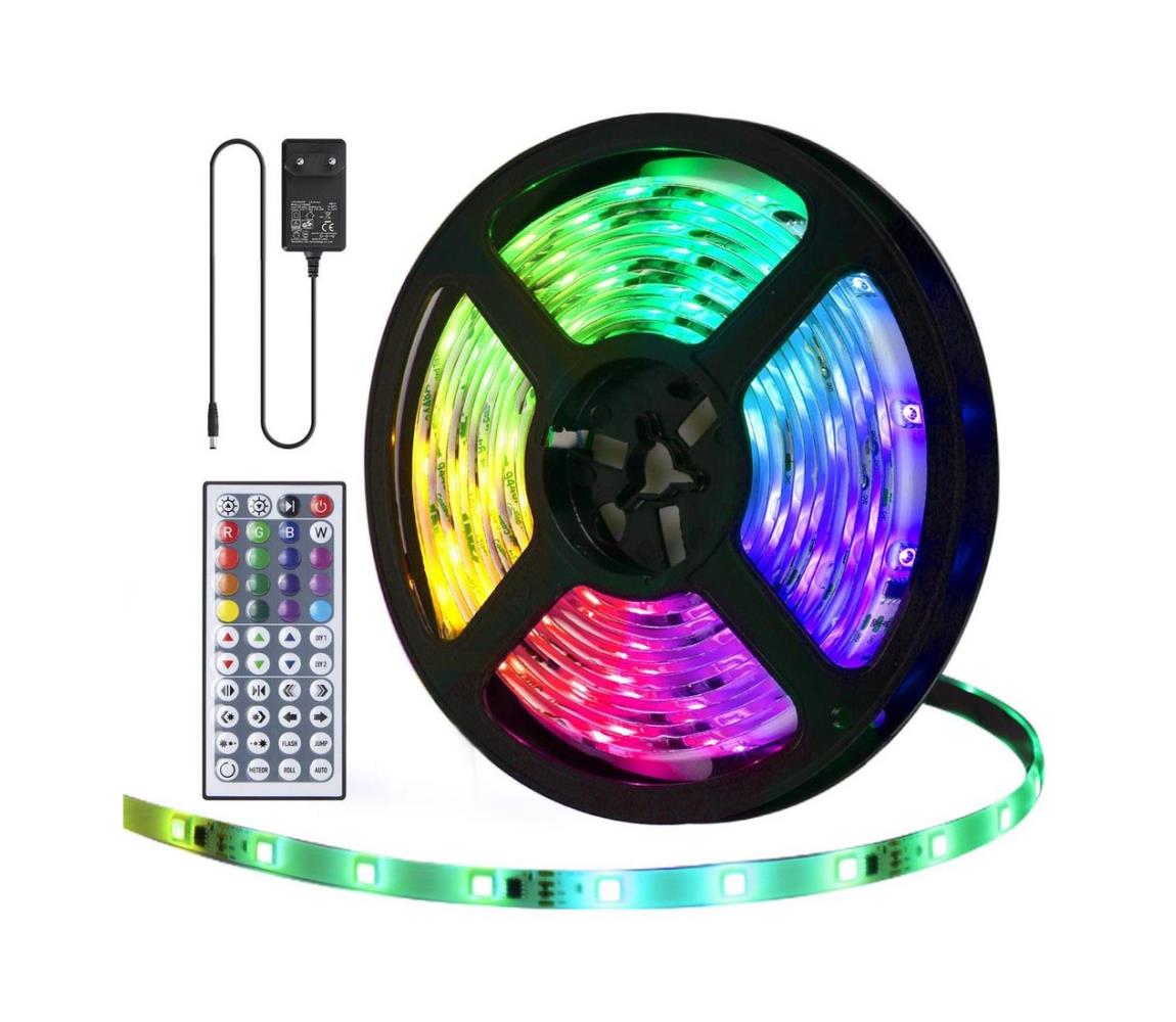  B.V.  - LED RGB Stmievateľný vonkajší pásik 5m LED/24W/12/230V IP65 + DO 