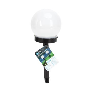 Aigostar - LED Solárna lampa LED/0,006W/1,2V 33cm čierna 6500K IP44