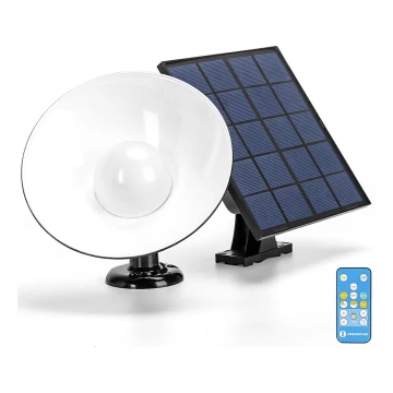 Aigostar - LED Solárne svietidlo so senzorom LED/3,2V 3000K/4000K/6500K IP65 + diaľkové ovládanie