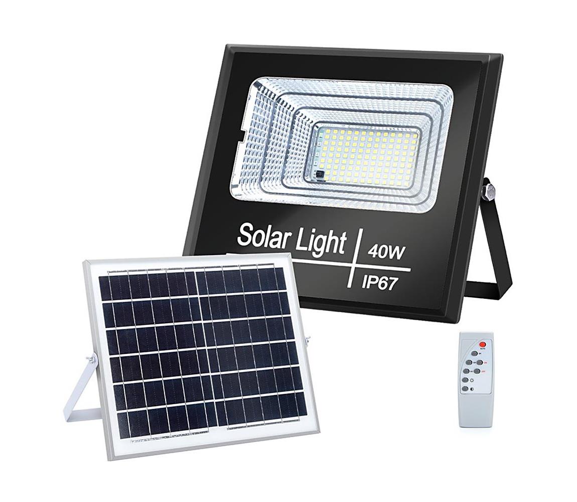  B.V.  - LED Stmievateľný solárny reflektor LED/40W/3,2V IP67 + DO 