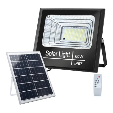 Aigostar - LED Stmievateľný solárny reflektor LED/60W/3,2V IP67 + DO