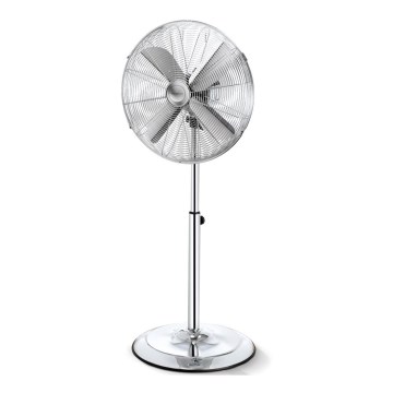 Aigostar - Stojanový ventilátor 50W/230V 44,8 cm chróm