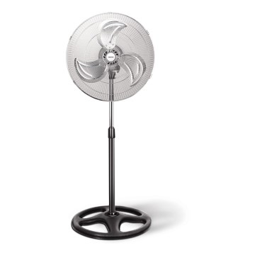 Aigostar - Stojanový ventilátor 55W/230V chróm/čierna