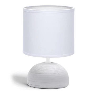 Aigostar - Stolná lampa 1xE14/40W/230V šedá/biela