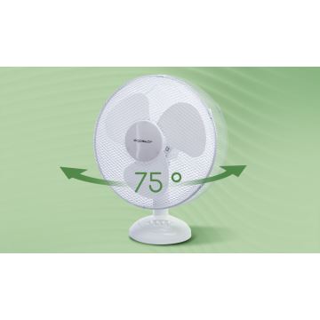 Aigostar - Stolný ventilátor 40W/230V biela