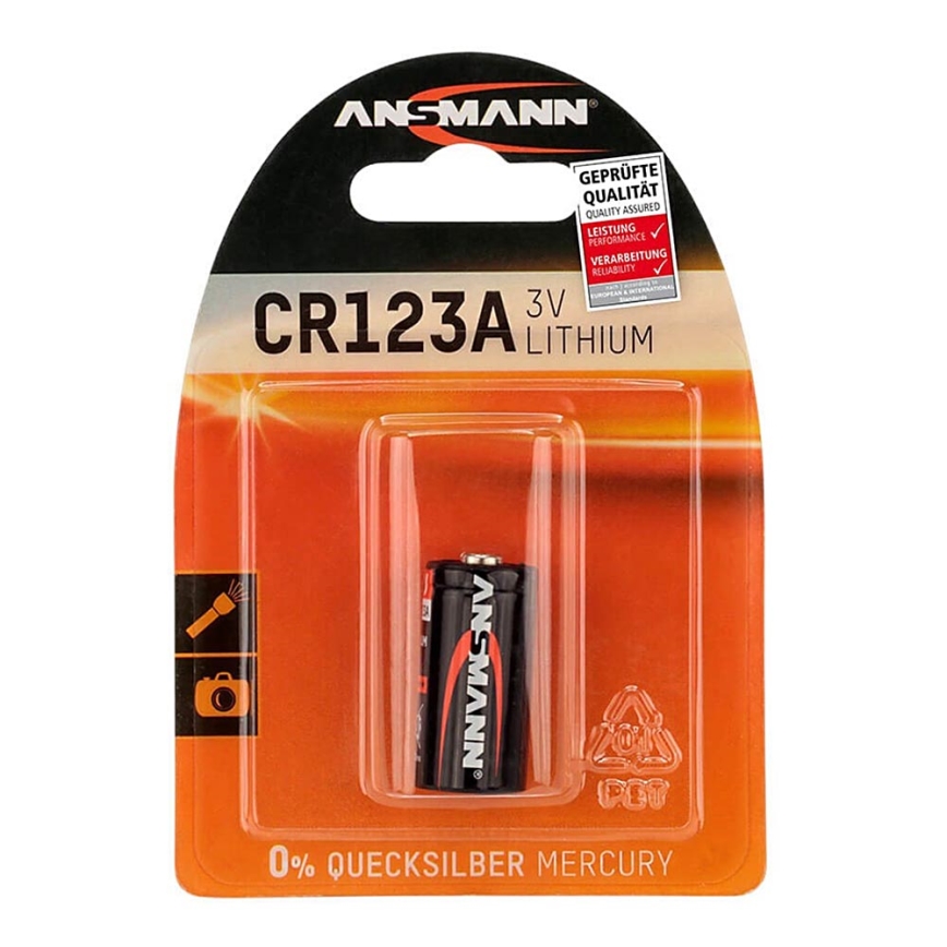 Ansmann 04006 - CR123A - Líthiová batéria 3V