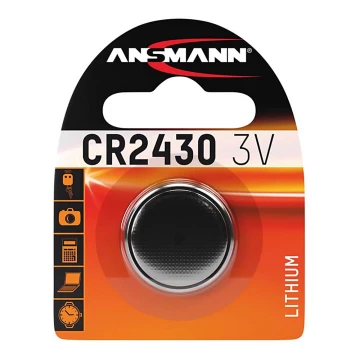 Ansmann 04676 - CR 2430 - Lithiová batéria gombíková 3V