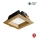 APLED - LED Podhľadové svietidlo SQUARE WOODLINE LED/3W/230V 4000K 9x9 cm dub masív