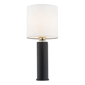 Argon 4233 - Stolná lampa ALMADA 1xE27/15W/230V čierna/biela