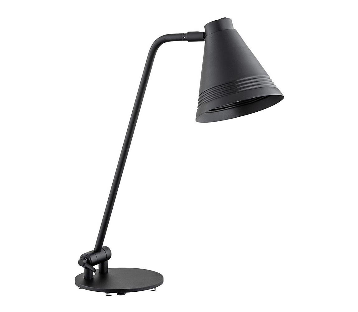 Argon Argon 8002 - Stolná lampa AVALONE 1xE27/15W/230V čierna 