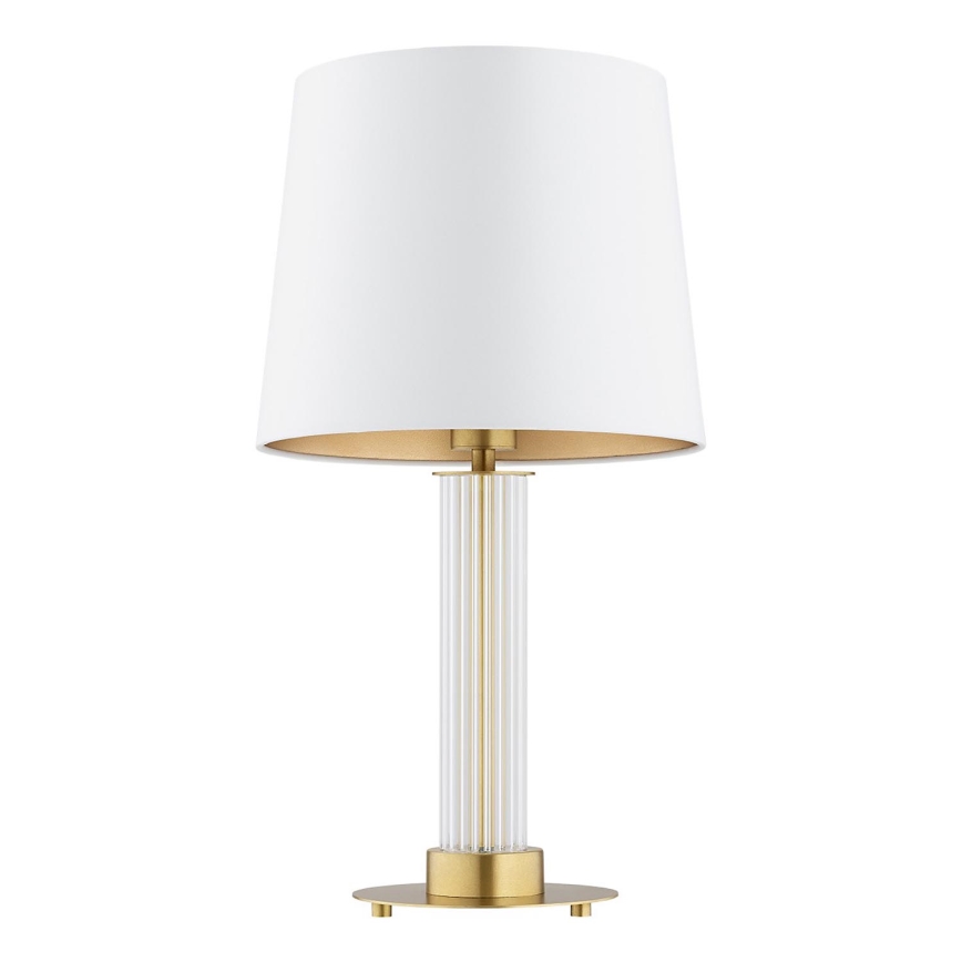 Argon 8540 - Stolná lampa HAMPTON 1xE27/15W/230V 57 cm biela