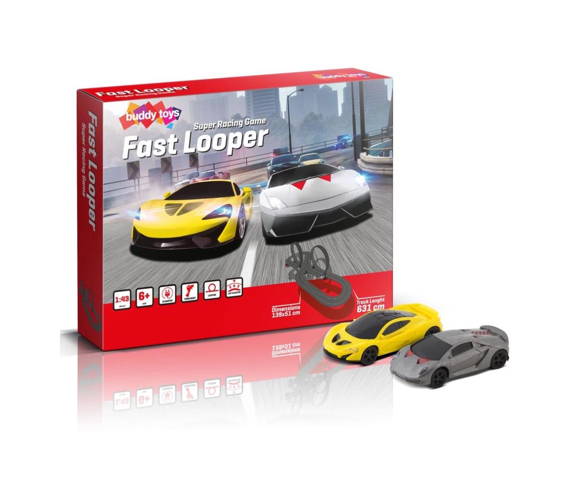 Buddy Toys Autodráha 630 cm + diaľkové ovládanie 