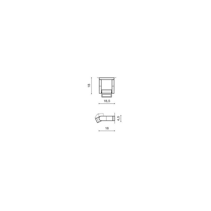 Azzardo AZ2132 - LED Vonkajšie nástenné svietidlo FRAME LED/8W/230V IP54