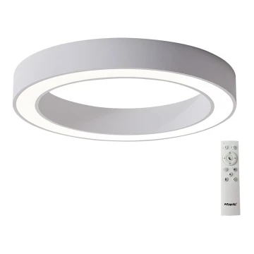 Azzardo AZ5037 - LED Stmievateľné stropné svietidlo MARCO LED/80W/230V biela + diaľkové ovládanie