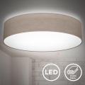 B.K. Licht 1395 - LED Stropné svietidlo LED/20W/230V taupe