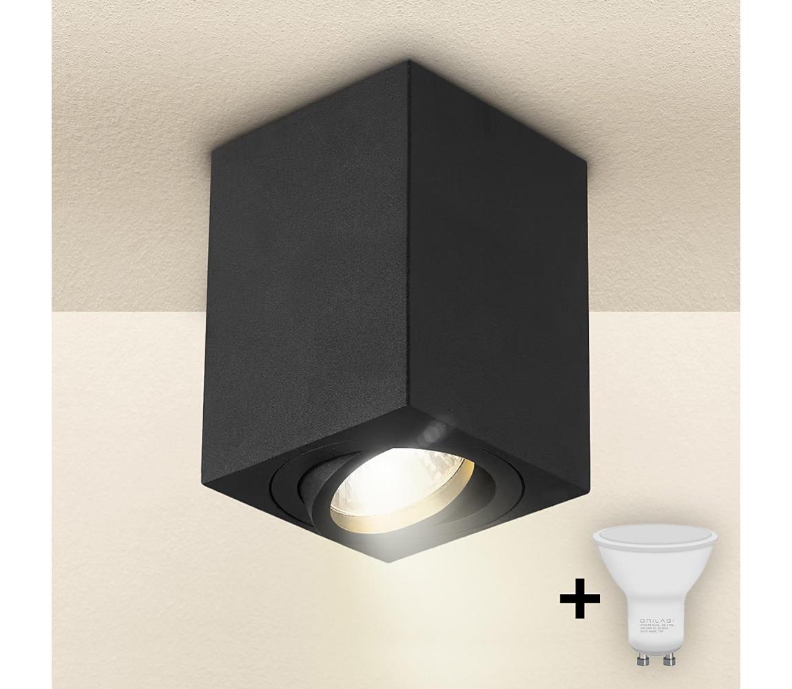 Brilagi Brilagi - LED Bodové svietidlo MIA 1xGU10/30W/230V 100x80 mm čierna 