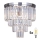 Brilagi - LED Krištáľové stropné svietidlo MOZART 5xE14/40W/230V lesklý chróm