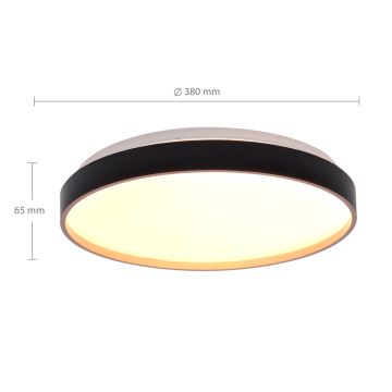 Brilagi - LED Stmievateľné stropné svietidlo CALA LED/48W/230V 3000-6500K pr. 38 cm + diaľkové ovládanie