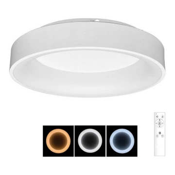 Brilagi - LED Stmievateľné stropné svietidlo FALCON LED/40W/230V 3000-6500K pr. 45 cm biela + diaľkové ovládanie