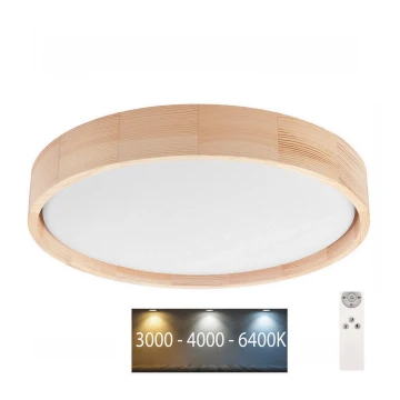 Brilagi - LED Stmievateľné stropné svietidlo MANAROLA LED/24W/230V 3000-6500K + diaľkové ovládanie