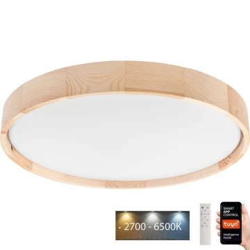 Brilagi - LED Stmievateľné stropné svietidlo MANAROLA SMART LED/36W/230V 2700-6500K pr. 51 cm Wi-Fi Tuya + diaľkové ovládanie