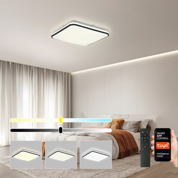 Brilagi - LED Stmievateľné stropné svietidlo SMART LED/28W/230V 3000-6000K 40x40 cm Wi-Fi Tuya + diaľkové ovládanie