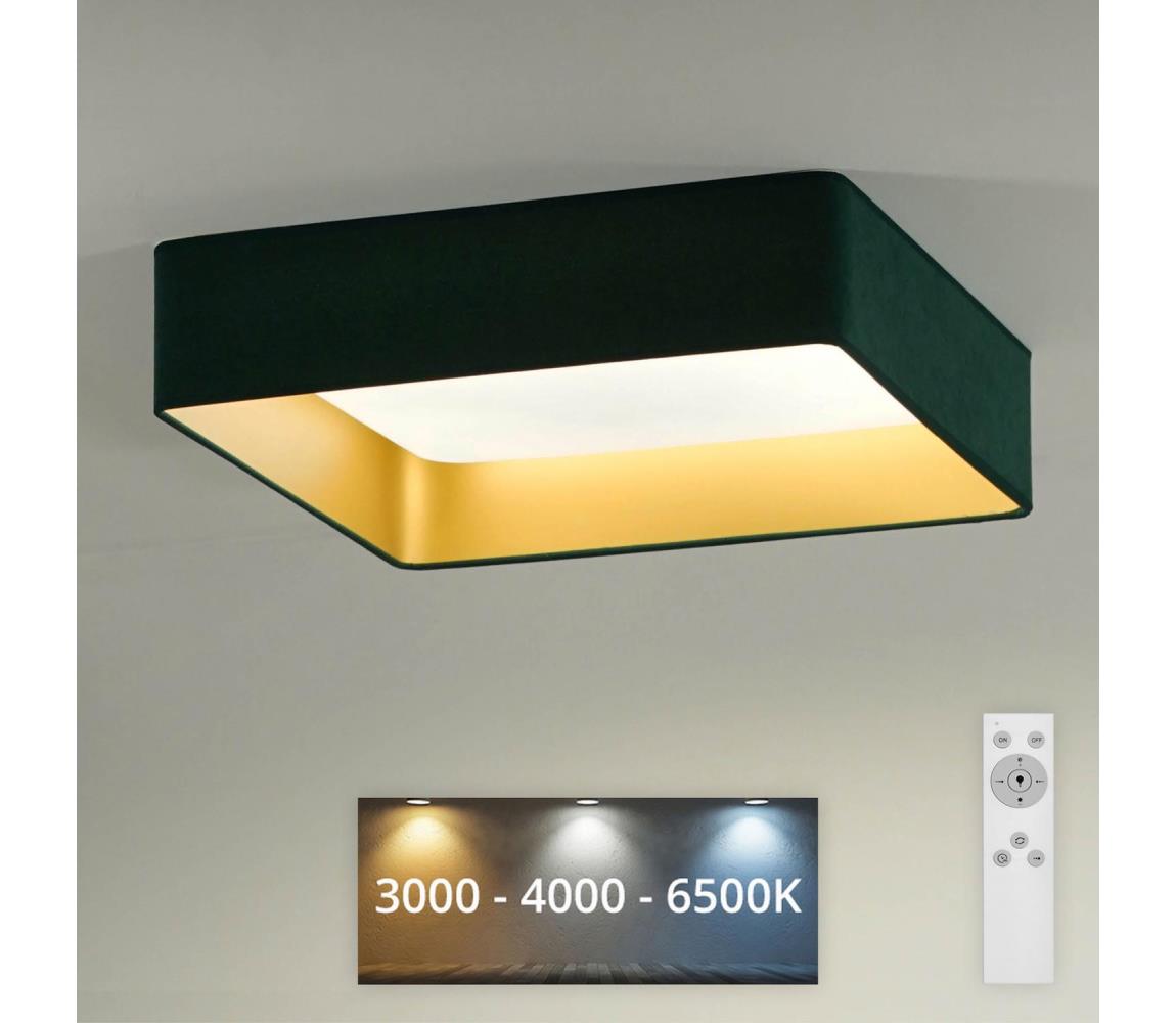 Brilagi Brilagi - LED Stmievateľné svietidlo VELVET SQUARE LED/24W/230V + DO zelená 