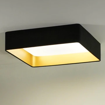 Brilagi - LED Stropné svietidlo VELVET SQUARE LED/24W/230V čierna