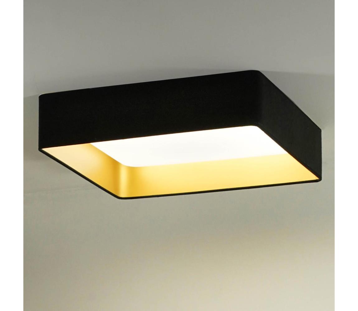 Brilagi Brilagi - LED Stropné svietidlo VELVET SQUARE LED/24W/230V čierna 