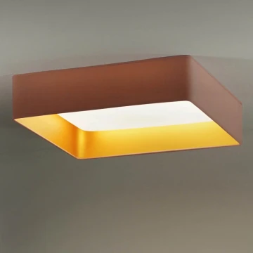 Brilagi - LED Stropné svietidlo VELVET SQUARE LED/24W/230V ružová