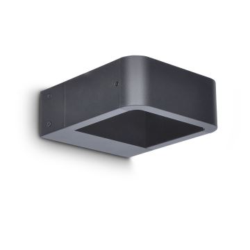 Brilagi - LED Vonkajšie nástenné svietidlo BARI LED/7W/230V 3000/4000/6000K antracit IP54