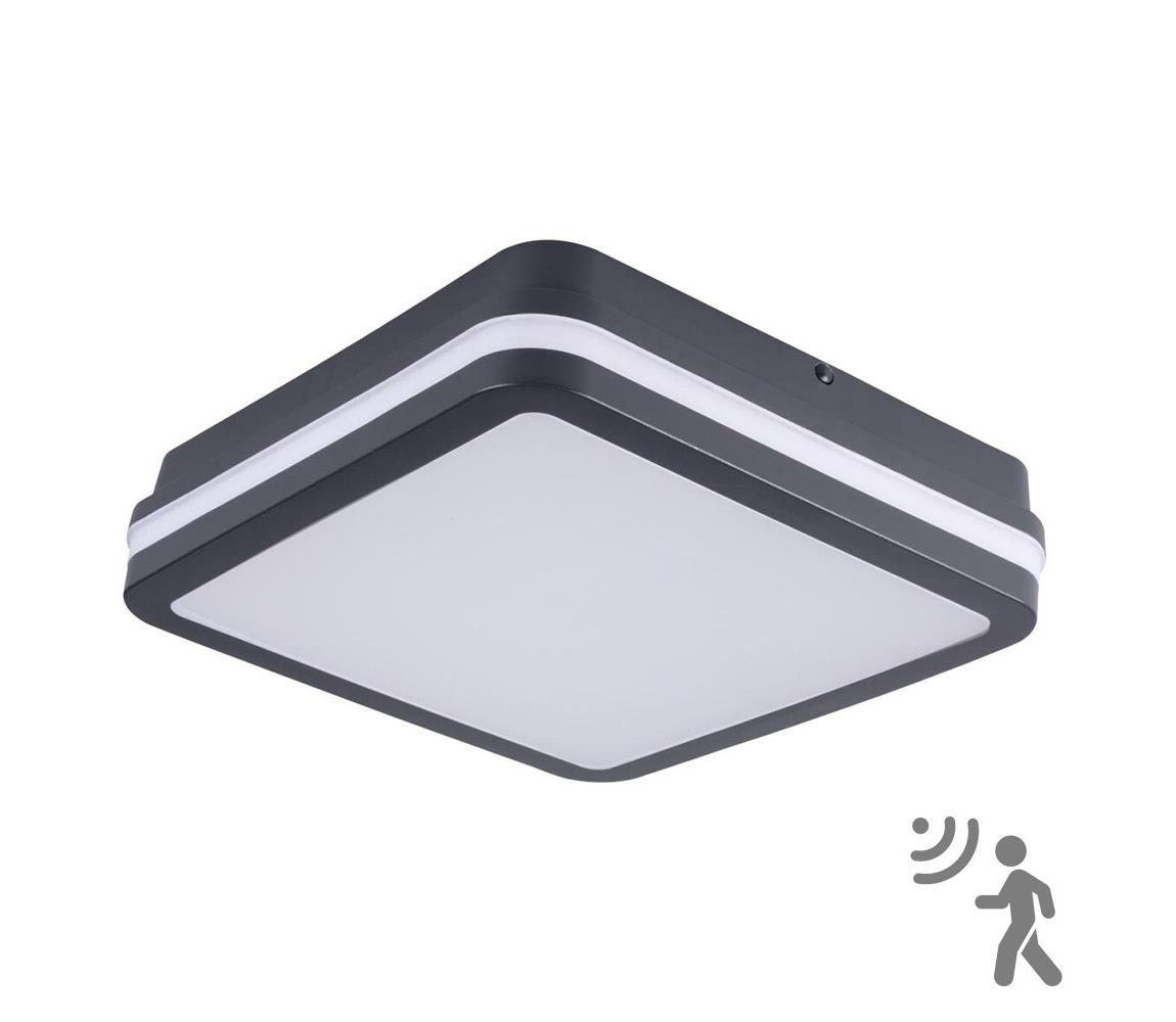 Brilagi Brilagi - LED Vonkajšie svietidlo so senzorom BENE LED/18W/230V 22x22 cm IP54