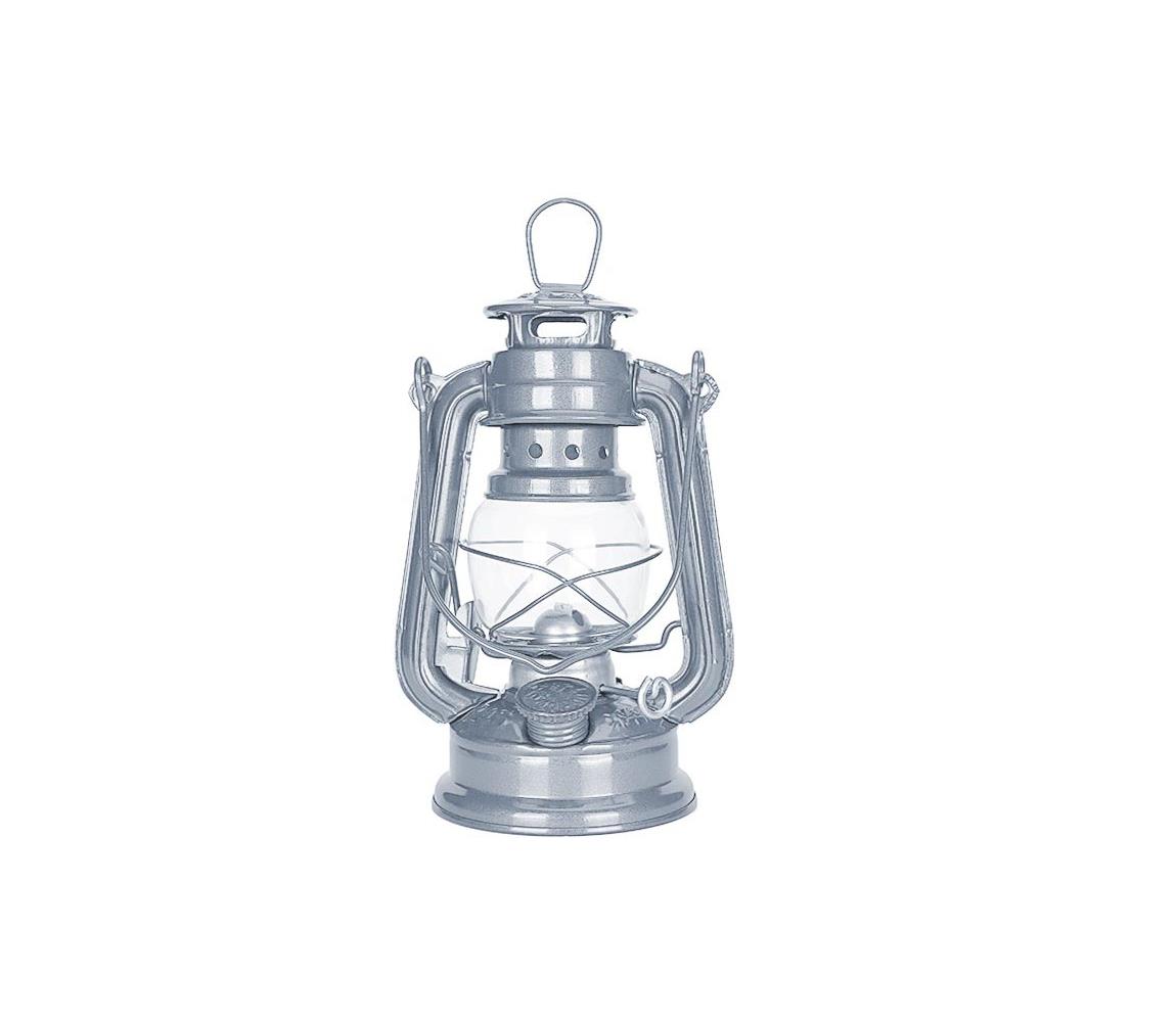 Brilagi Brilagi - Petrolejová lampa LANTERN 19 cm strieborná 