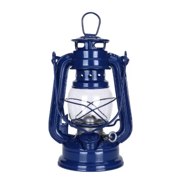 Brilagi - Petrolejová lampa LANTERN 19 cm tmavomodrá