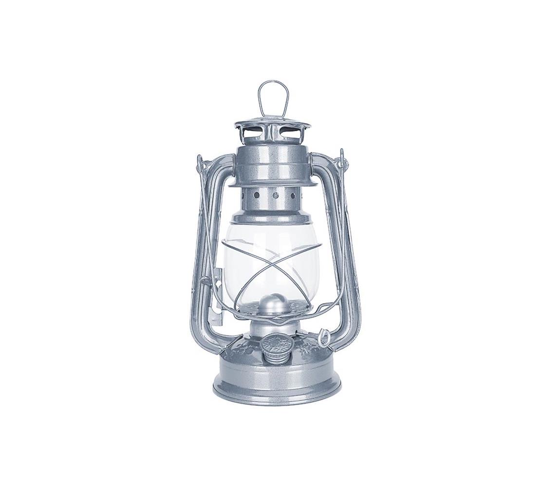 Brilagi Brilagi - Petrolejová lampa LANTERN 24,5 cm strieborná 