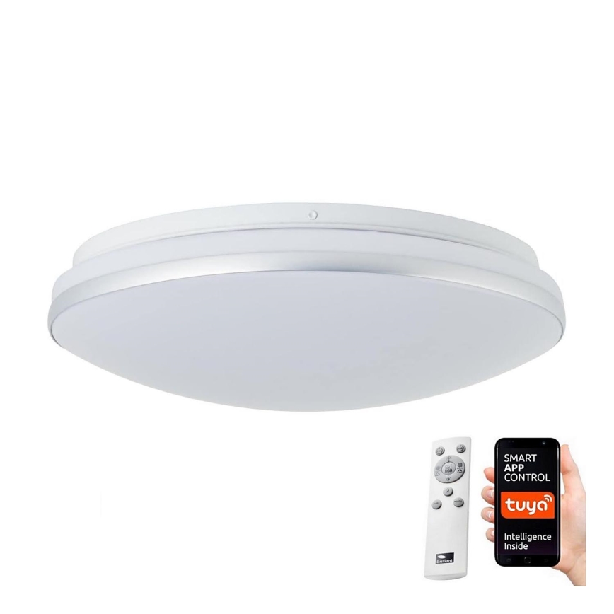 Brilliant - LED RGBW Stmievateľné stropné svietidlo MIDWAY LED/14W/230V 3100-6500K Wi-Fi Tuya + diaľkové ovládanie