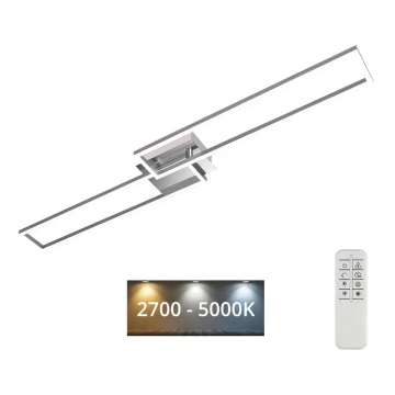 Brilo - LED Stmievateľný prisadený luster FRAME 2xLED/20W/230V 2700-5000K + diaľkové ovládanie
