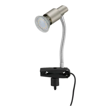 Briloner 2877-012P - LED Stolná lampa s klipom SIMPLE 1xGU10/3W/230V