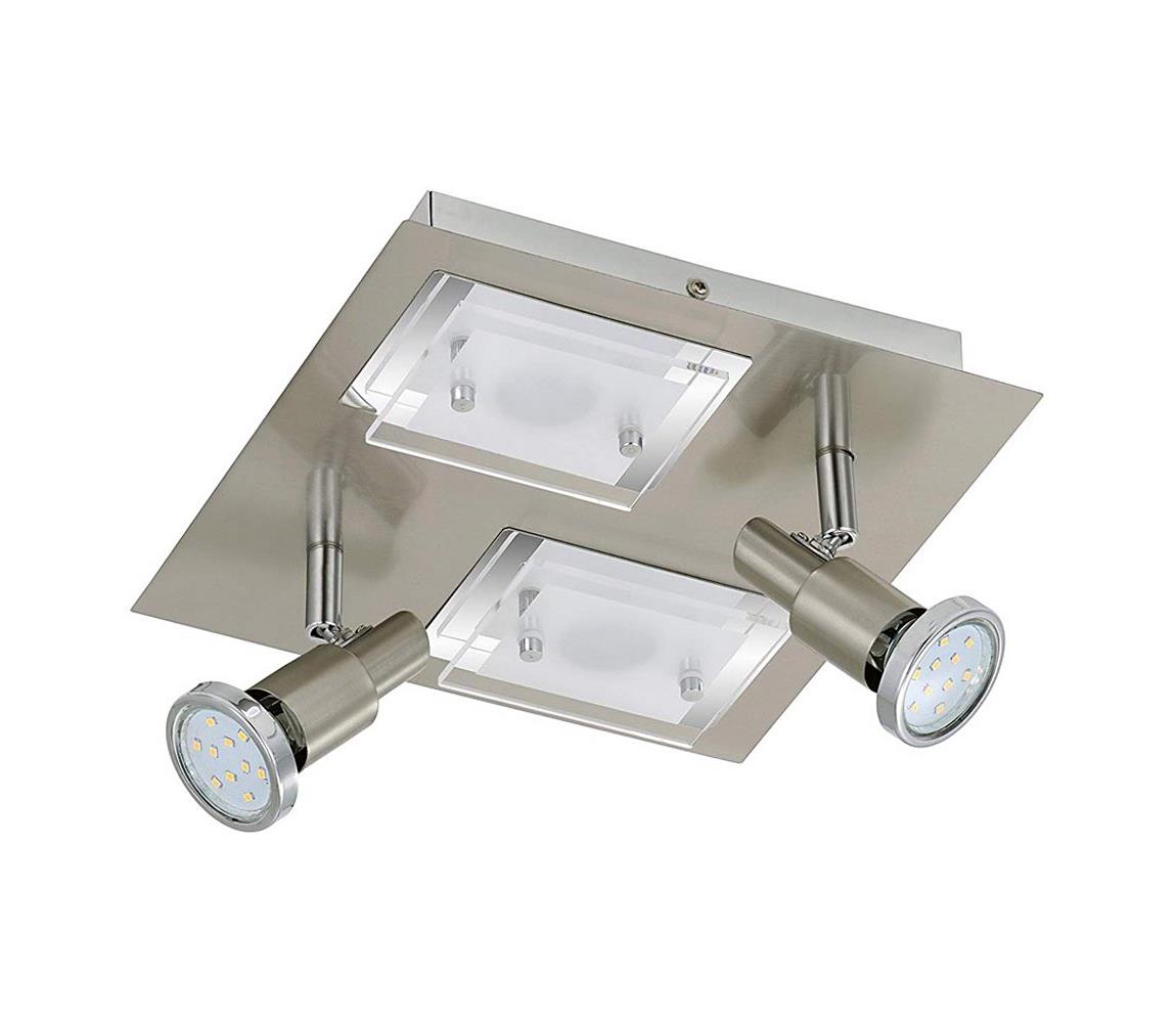 Briloner Briloner 2879-042 - LED Stropné svietidlo COMBINATA 2xGU10/3W + 2xLED/5W/230V